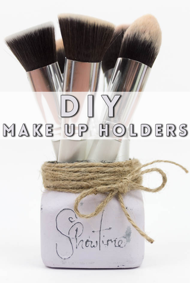 Makeup Holder Ideas DIY Shabby Chic Makeup Organizer