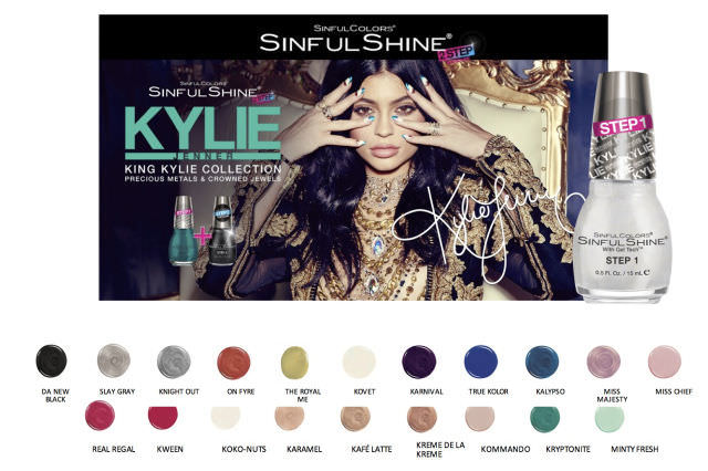 Kylie Jenner Nail Collection