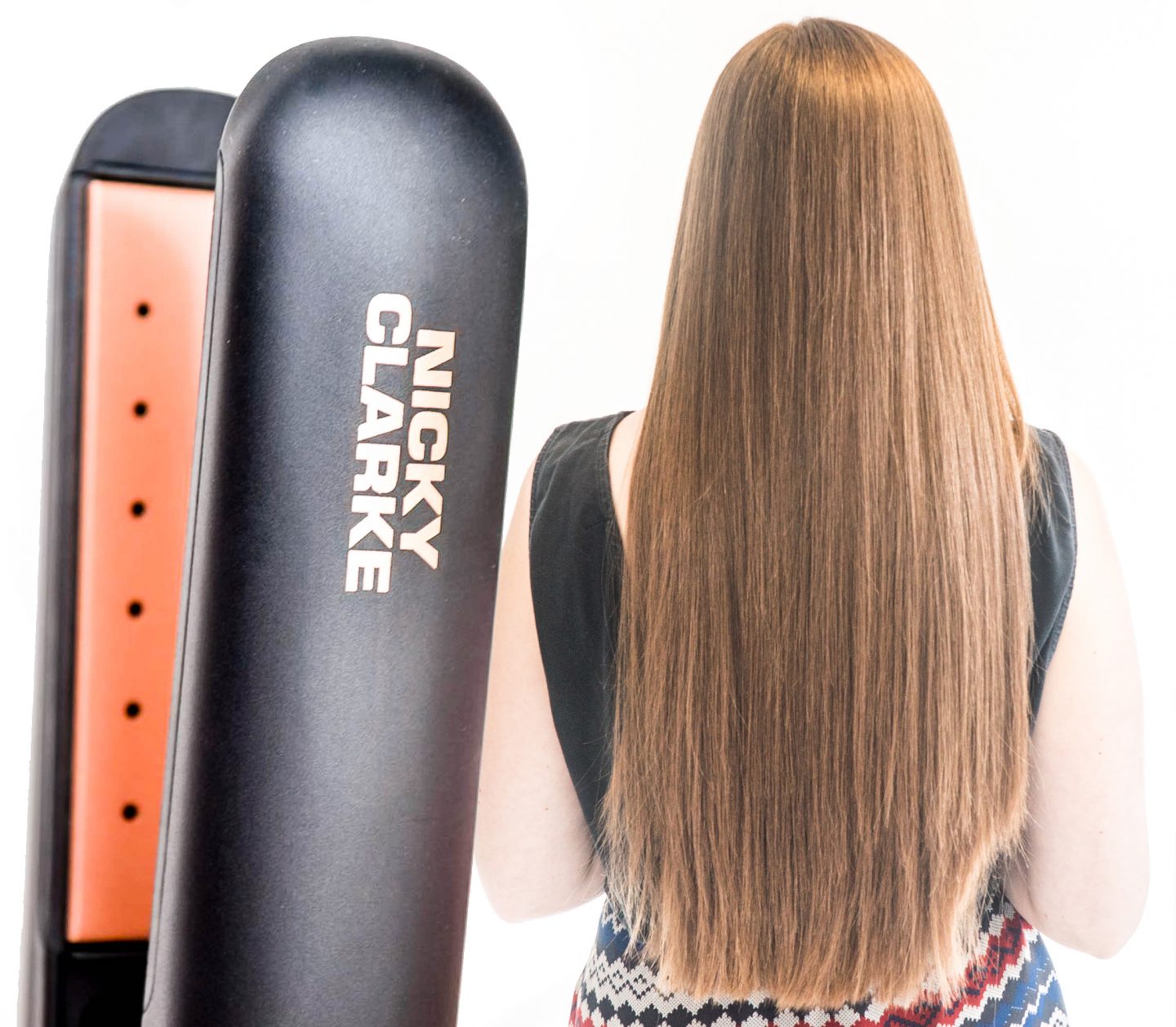 nicky clarke hair straighteners supershine