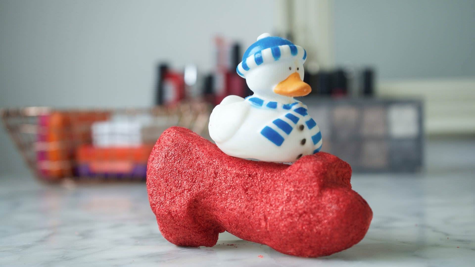 Lush Red Ruby Slippers Bubble Bar