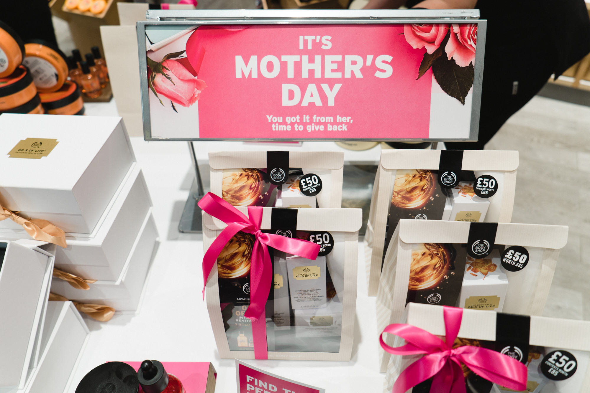 body shop mothers day blogger event