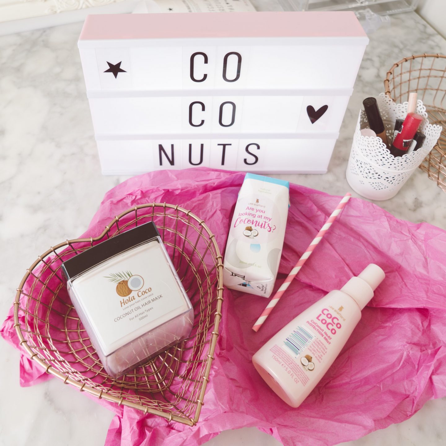 CoCo LoCo and Hola Coco Coconut Hair Care Strikeapose