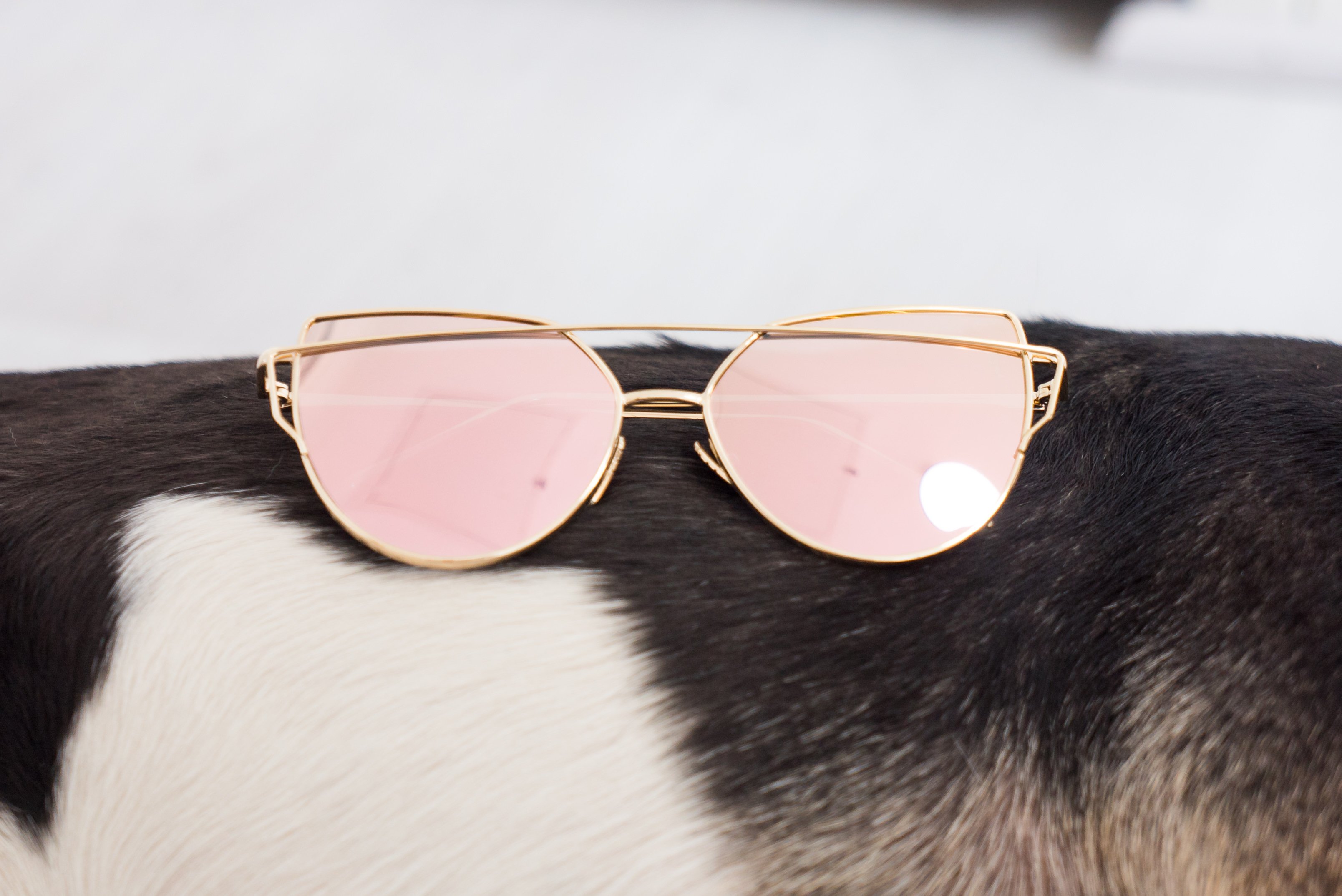 Ebay Deals - Rose Gold Mirrored Sunglasses - £1.80